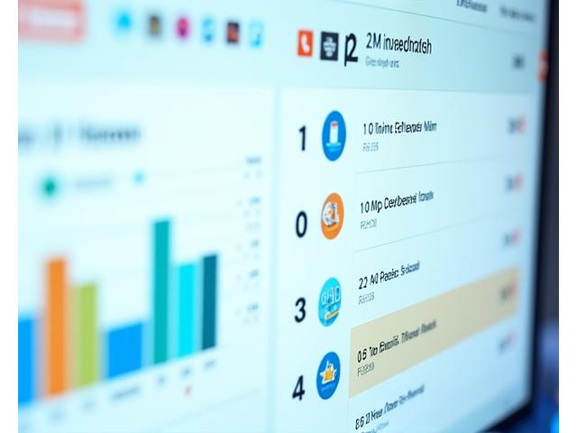 Tableau de bord de jeu financier avec des graphiques colorés, des badges débloqués et un classement de joueurs