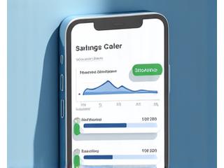 Interface de calculatrice d'épargne avec des curseurs pour ajuster les objectifs et les montants, montrant une croissance financière