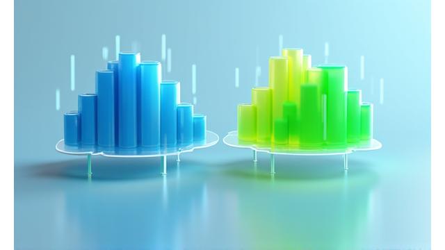 Tableau de comparaison de données financières stylisé et anonymisé