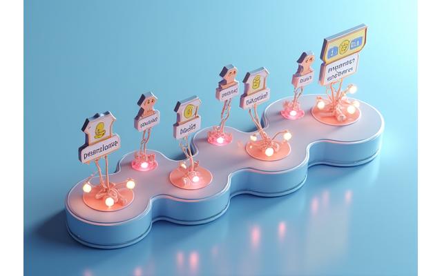 Interface de jeu montrant des barres de progression, des badges débloqués et des points accumulés, dans un style coloré et engageant.