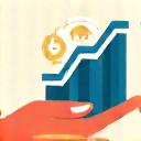 Icône d'outils de planification financière interactive