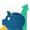 Icône de budget intelligent