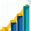 Icône d'optimisation d'investissement