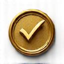 Icône stylisée représentant un sceau ou un tampon juridique, symbolisant la conformité et la validité légale.