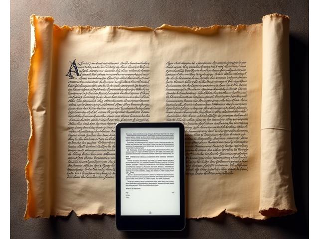 Illustration d'un parchemin ou d'un document juridique stylisé, symbolisant les conditions générales d'utilisation.